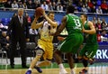 Basketball EuroCup game between Budivelnik Kyiv and Union Olimpija