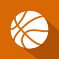 Basketball flat icon