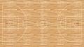 Basketball floor - regulation nba