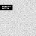 Basketball or football ball texture pattern black and white. Sport leather rubber surface background Royalty Free Stock Photo