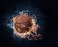 Basketball game concept Royalty Free Stock Photo