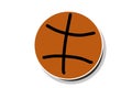 basketball game sport cartoon symbolic