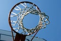 Basketball hoop Royalty Free Stock Photo