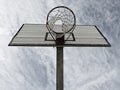 Basketball hoop detail Royalty Free Stock Photo