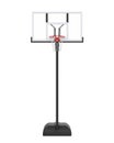 Basketball Hoop Isolated Royalty Free Stock Photo