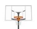 Basketball Hoop Isolated Royalty Free Stock Photo