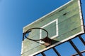 Basketball hoop old Royalty Free Stock Photo