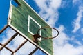 Basketball hoop Royalty Free Stock Photo