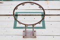 Basketball hoop Royalty Free Stock Photo