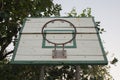 Basketball hoop Royalty Free Stock Photo