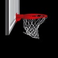 Basketball hoop vector Royalty Free Stock Photo