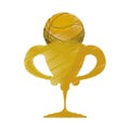 Basketball icon image Royalty Free Stock Photo