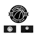 Basketball League Badge sport logo