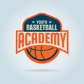 Basketball logo template Royalty Free Stock Photo