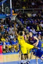 Basketball match Barcelona vs Maccabi Royalty Free Stock Photo