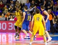 Basketball match Barcelona vs Maccabi