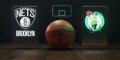 Basketball match - Brooklyn Nets VS Boston Celtics