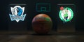 Basketball match - Dallas Mavericks VS Boston Celtics