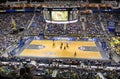 Basketball match in Mercedens-Benz Arena, Berlin - Germany