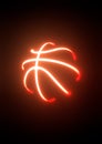 basketball neon 3d