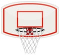 Basketball net and hoop Royalty Free Stock Photo