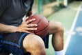 Basketball Player Athlete Exercise Sport Stadium Concept Royalty Free Stock Photo