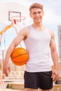 Basketball player. Royalty Free Stock Photo