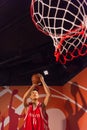 Basketball player Yao Ming wax figure Royalty Free Stock Photo