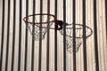 Basketball rim Royalty Free Stock Photo