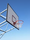 Basketball rim and net Royalty Free Stock Photo