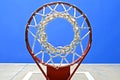 Basketball Rim and Net Royalty Free Stock Photo