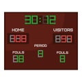 Basketball score board icon cartoon vector. Center play