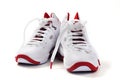 Basketball shoes white background