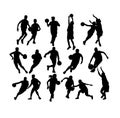 Basketball Silhouettes