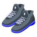 Basketball sneakers icon, isometric style Royalty Free Stock Photo