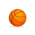 Basketball sport ball vector illustration.