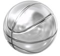 Basketball steel Royalty Free Stock Photo