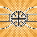 vector basketball symbol