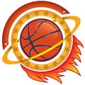 Basketball team logo