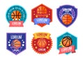 Basketball Tournament emblem.