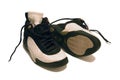 Basketball trainers Royalty Free Stock Photo