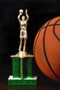 Basketball Trophy. Royalty Free Stock Photo