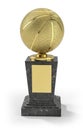 Basketball trophy Royalty Free Stock Photo