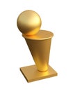 Basketball trophy Royalty Free Stock Photo