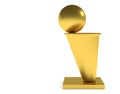 Basketball trophy Royalty Free Stock Photo