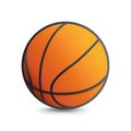 Basketball Vector Icon isolated White Background