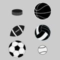 Basketball volleyball hockey baseball American football soccer s