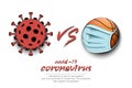 Basketball vs coronavirus covid-19