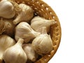 Basketful of garlic