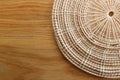 Basketry made of round rattan for serving dishes